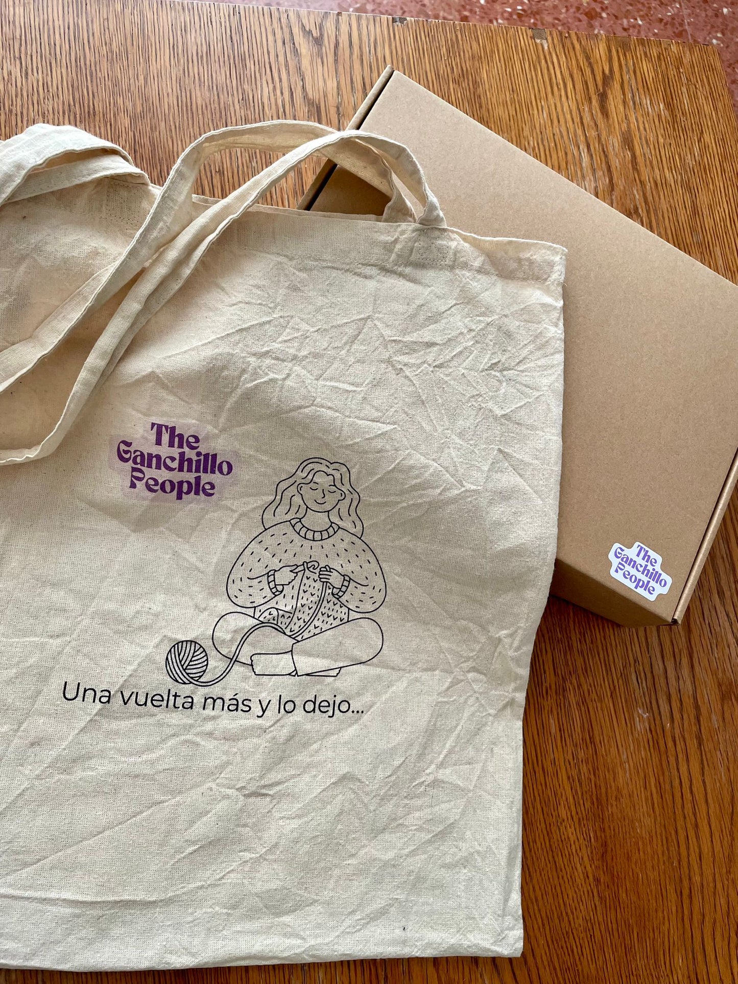 Bolsa de tela "Una vuelta más y lo dejo"